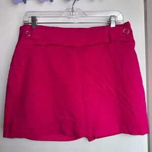 Soho Apparel Fuchsia Skirt